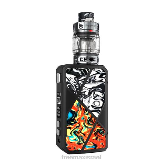 FreeMAX Flavormax LJ446 | FreeMAX MAXUS ערכת 200W שחור-כתום