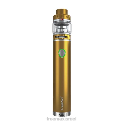 FreeMAX Vape Israel LJ4422 | FreeMAX TWISTER ערכת התחלה 80W זָהוּב